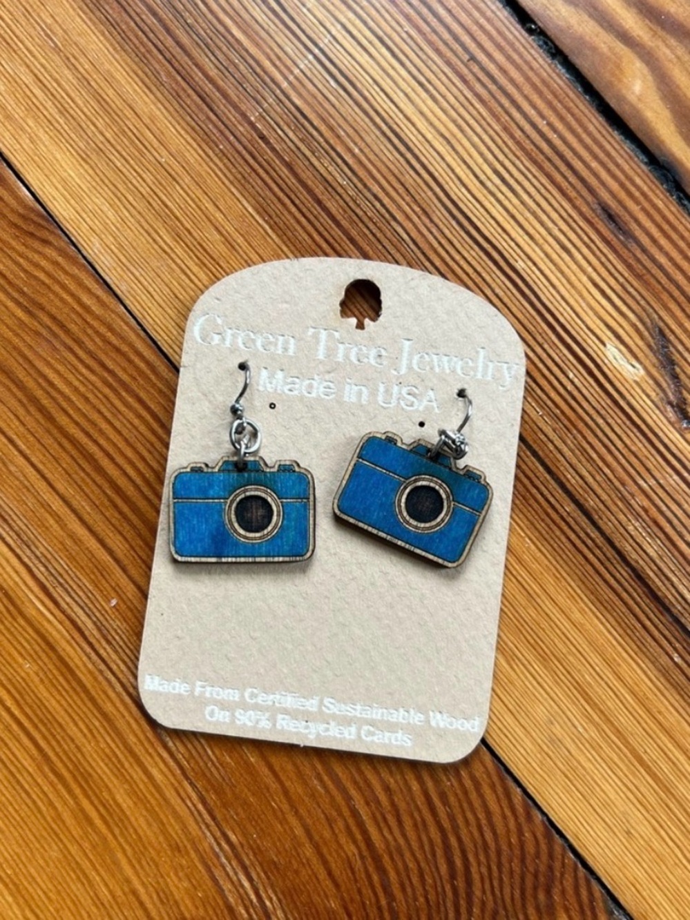 Brand New Camera Dangle Earrings